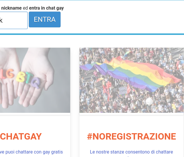 Schermata di Chat-Gay.net