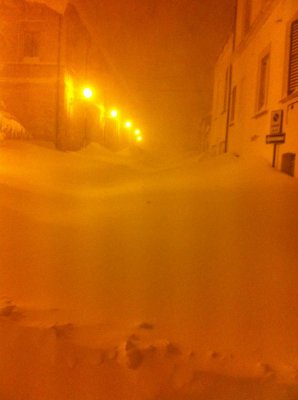 Foto album: leggerissima nevicata