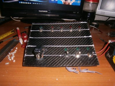 Foto album: piastra comandi in carbon 